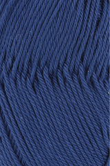 Lang Yarns Quattro – 50g / 120m – Blue Marine (0035) – detail