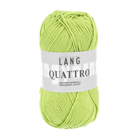 Lang Yarns Quattro – 50g / 120m – Lime (0044)