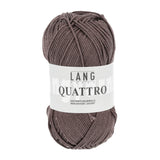 Lang Yarns Quattro – 50g / 120m – Brown (0068)