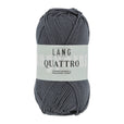 Lang Yarns Quattro – 50g / 120m – Anthracite (0070)