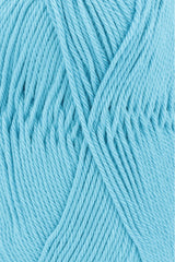 Lang Yarns Quattro – 50g / 120m – Turquoise (0079) – detail