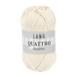 Lang Yarns Quattro – 50g / 120m – Offwhite (0094)