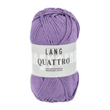 Lang Yarns Quattro – 50g / 120m – Middle Purple (0146)