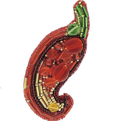 BP-181 Beadwork komplet za ustvarjanje broš Crystal Art "Chile"