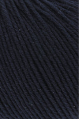 Lang Yarns Merino 150 Yarn, 150m / 50g – Navy (0025), yarn texture