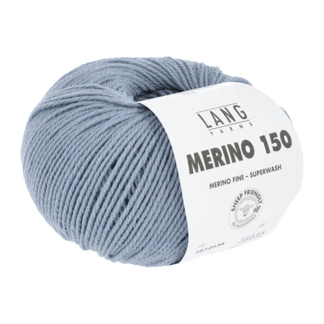 Lang Yarns Merino 150 Yarn, 150m / 50g – Jeans Medium (0134)
