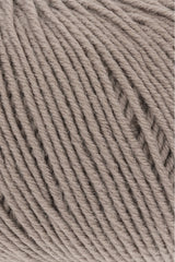 Lang Yarns Merino 150 Yarn, 150m / 50g – Light Brown (0196), yarn texture