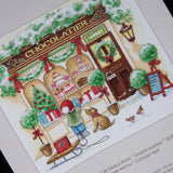 Sweet Dreams Kit  Create a serene scene with Aida fabric.