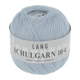 Lang Yarns Schulgarn 10/4 – 100% cotton yarn, 50g/160m – Sky (0021)
