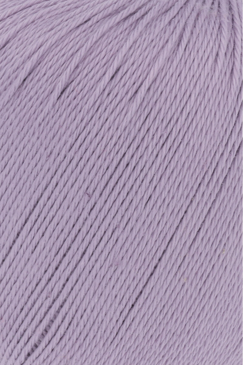 Lang Yarns Schulgarn 10/4 – 100% cotton yarn, 50g/160m – Lavender (0046) – detail