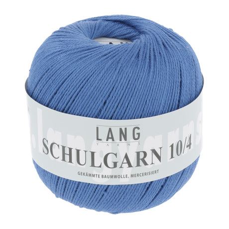 Lang Yarns Schulgarn 10/4 – 100% cotton yarn, 50g/160m – Dove Blue (0078)