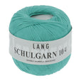 Lang Yarns Schulgarn 10/4 – 100% cotton yarn, 50g/160m – Emerald (0079)