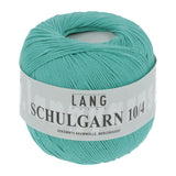 Lang Yarns Schulgarn 10/4 – 100% cotton yarn, 50g/160m – Emerald (0079)