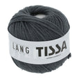 Lang Yarns Tissa – 50g / 80m – Dark Grey (0005)