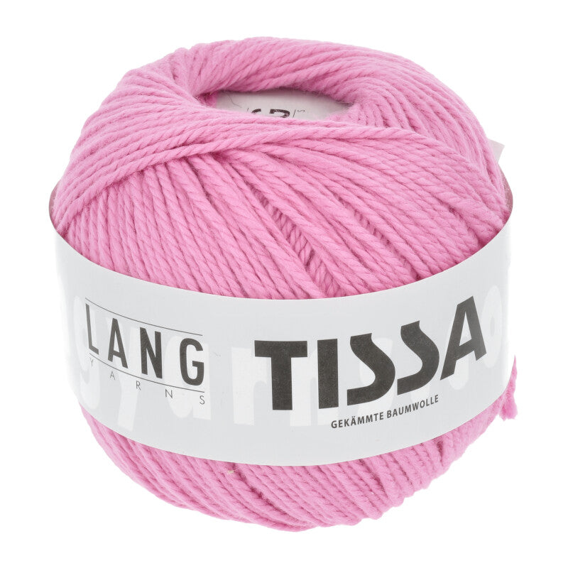 Lang Yarns Tissa – 50g / 80m – Rose (0083)
