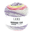 Lang Yarns Merino 120 Dégradé – 50g / 120m – Rose/Yellow (0015)