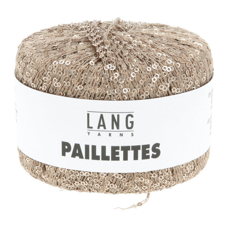 Lang Yarns Paillettes – 25g / 112m – Sand (0026)