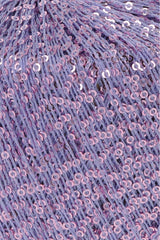 Lang Yarns Paillettes – 25g / 112m – Lavender (0046) – detail