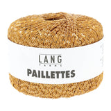 Lang Yarns Paillettes – 25g / 112m – Yellow Gold (0049)