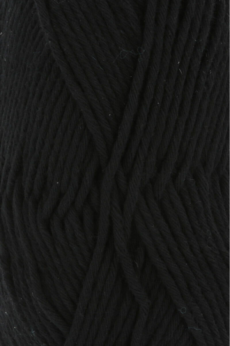 Lang Yarns Handarbeitsgarn – 50g / 84m – Black (0604) – detail
