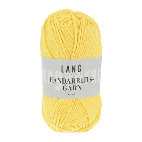 Lang Yarns Handarbeitsgarn – 50g / 84m – Lemon Yellow (0613)