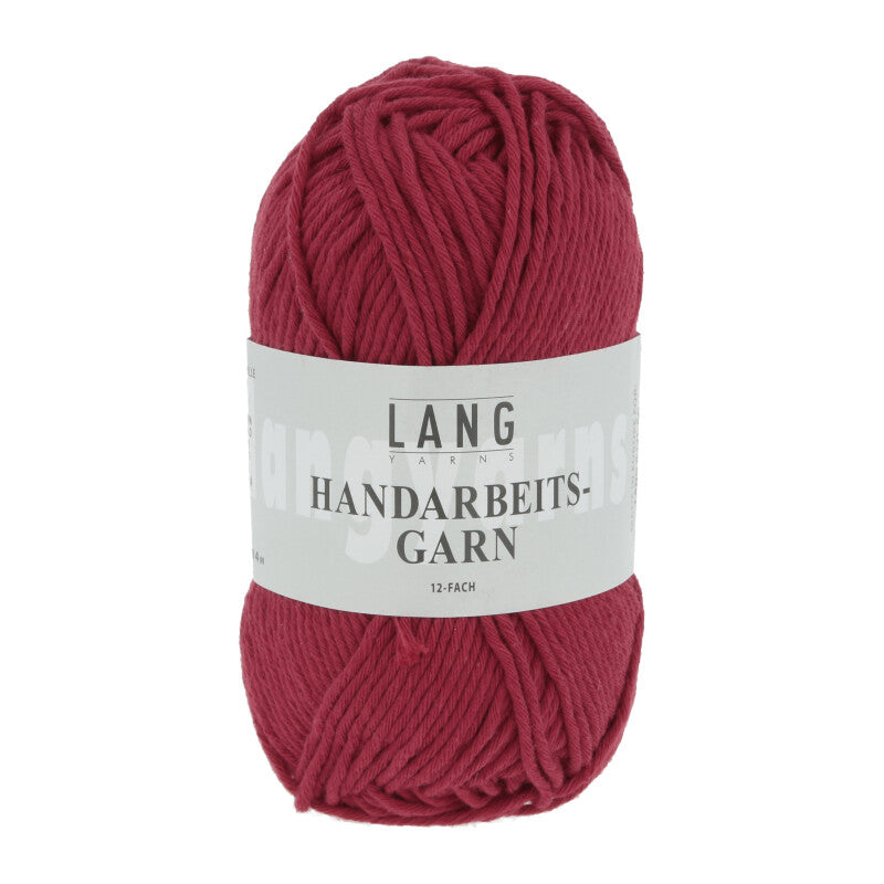Lang Yarns Handarbeitsgarn – 50g / 84m – Dark Red (0662)
