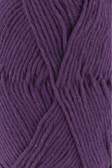 Lang Yarns Handarbeitsgarn – 50g / 84m – Dark Purple (0690) – detail