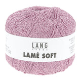 Lang Yarns Lamé Soft – 50g / 190m – Rose (0009)