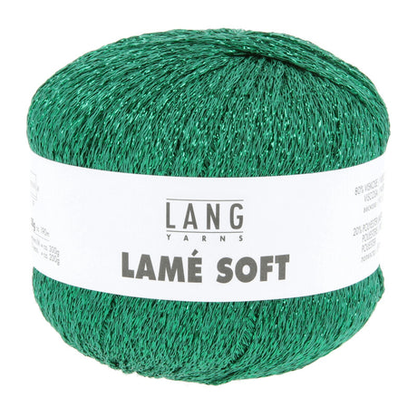 Lang Yarns Lamé Soft – 50g / 190m – Pine Green (0018)