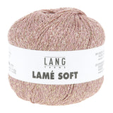 Lang Yarns Lamé Soft – 50g / 190m – Dusky Pink (0048)