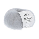 Lang Yarns Mohair Luxe Yarn, 175m / 25g – Silver (0023)