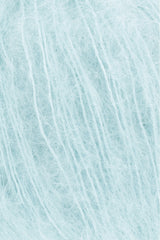 Lang Yarns Mohair Luxe Yarn, 175m / 25g – Mint (0058), yarn texture
