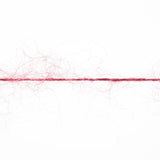 Lang Yarns Mohair Luxe Yarn, 175m / 25g – Red (0060), yarn strand