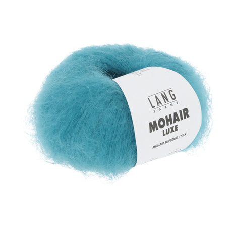 Lang Yarns Mohair Luxe Yarn, 175m / 25g – Turquoise (0078)