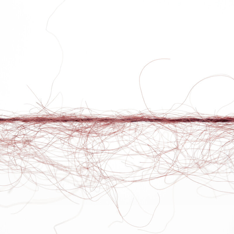 Lang Yarns Mohair Luxe Yarn, 175m / 25g – Wine Red (0162), yarn strand