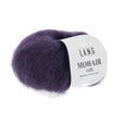 Lang Yarns Mohair Luxe Yarn, 175m / 25g – Dark Purple (0190)