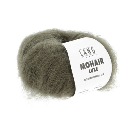 Lang Yarns Mohair Luxe Yarn, 175m / 25g – Moss Green (0298)