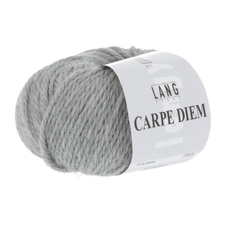 Lang Yarns Carpe Diem – 50g / 90m – Light Grey Mélange (0303)