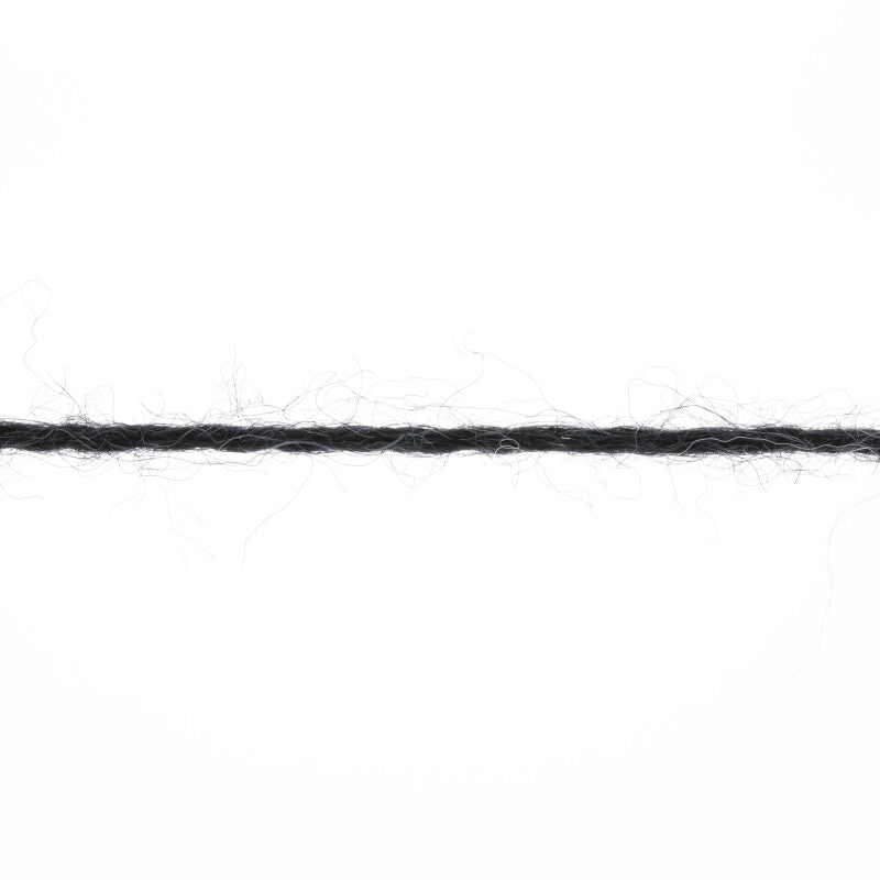 Lang Yarns Baby Alpaca Yarn, 170m / 50g – Black (0004), yarn strand