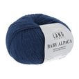Lang Yarns Baby Alpaca Yarn, 170m / 50g – Blue Marine (0135)