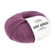 Lang Yarns Baby Alpaca Yarn, 170m / 50g – Plum (0180)