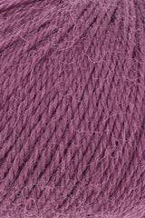 Lang Yarns Baby Alpaca Yarn, 170m / 50g – Plum (0180), yarn texture