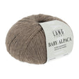 Lang Yarns Baby Alpaca Yarn, 170m / 50g – Light Brown (0196)