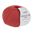 Lang Yarns Merino 200 Bébé Yarn, 203m / 50g – Red (0360)