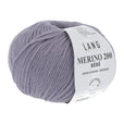 Lang Yarns Merino 200 Bébé Yarn, 203m / 50g – Lilac (0407)