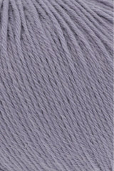 Lang Yarns Merino 200 Bébé Yarn, 203m / 50g – Lilac (0407), yarn texture