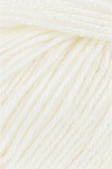 Lang Yarns Atlantis – 50g / 135m – White (0001) – detail