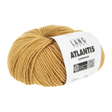 Lang Yarns Atlantis – 50g / 135m – Mustard Yellow (0011)
