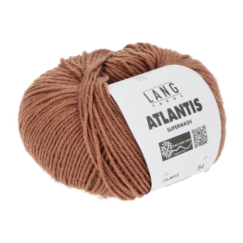 Lang Yarns Atlantis – 50g / 135m – Nougat (0015)