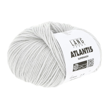 Lang Yarns Atlantis – 50g / 135m – Light Grey (0023)